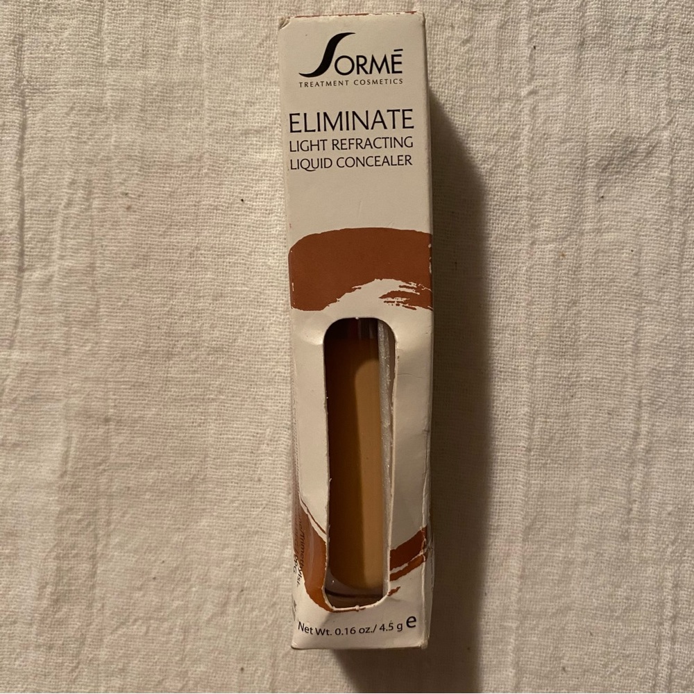 Sormé Eliminate Light Refracting Liquid Concealer Shade 312 Medium Honey 0.16 oz
